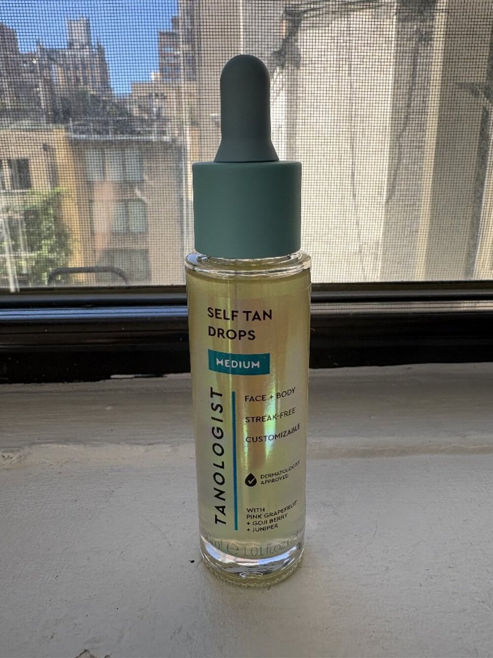 Tanologist Self Tan Drops Medium Face + Body 1.01oz